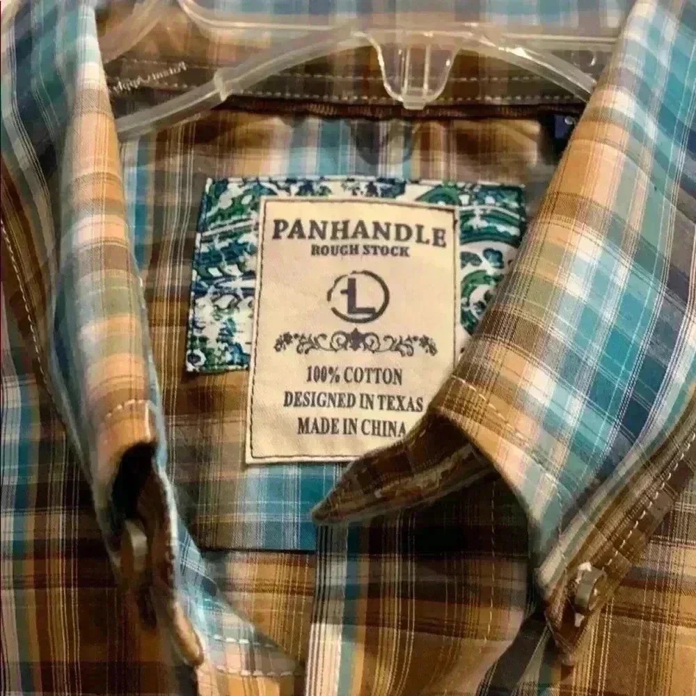 COPY - Men’s button down Panhandle shirt - Picture 2 of 4